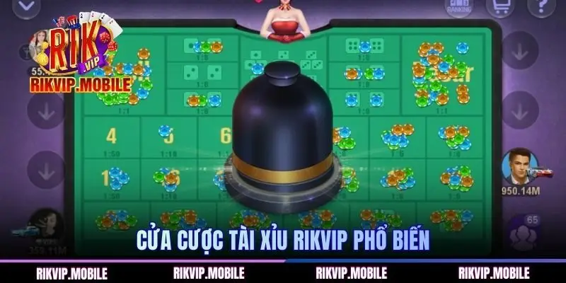 Cửa cược tài xỉu RIKVIP phổ biến